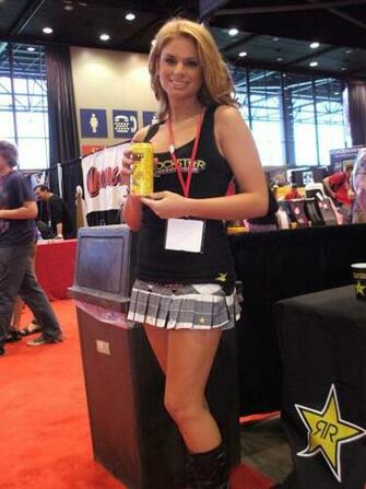 Rockstar Energy Girl By Sagat13