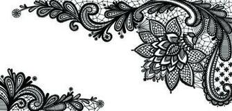 Black Lace Background Vector Material Over Millions Vectors