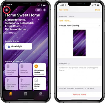 Change The Wallpaper In Home App