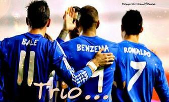 Cristiano Ronaldo Benzema Bale Wallpaper HD Real Madrid