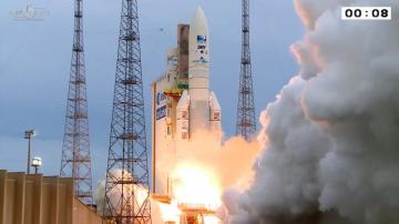 Esa Ariane S Second Launch Of