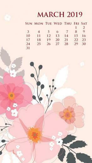 March Desktop Calendar Wallpaper