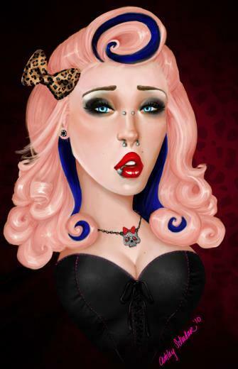 Rockabilly Girl By Cupcakeashley
