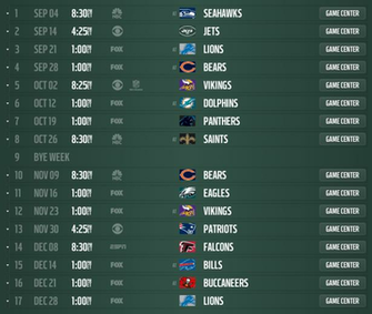 Philadelphia Eagles Schedule Wallpaper