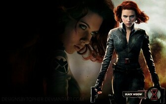 Wallpaper Black Widow