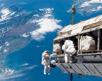 Space Station Wallpaper
