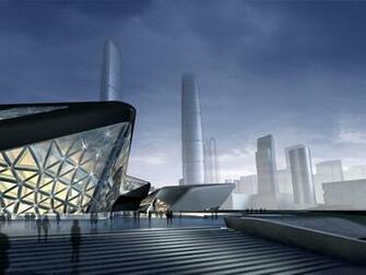 Guangzhou Opera House China Wallpaper IwallHD