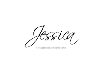 Jessica Name Tattoo Designs