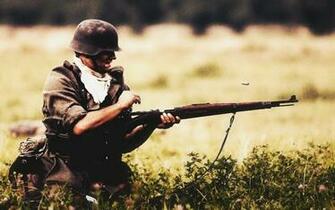 German Soldier With Kar X