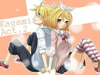 Kagamine Rin Vocaloid Len Wallpaper