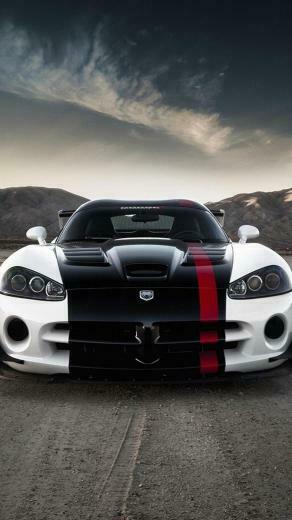 Dodge Viper iPhone Wallpaper Top