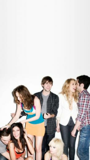 Gossip Girl Cast iPhone Wallpaper