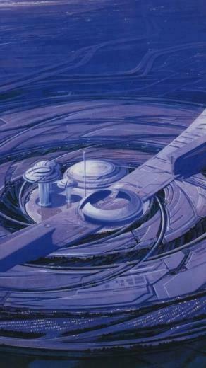 Futuristic Artwork Syd Mead Wallpaper