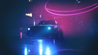 Bmw M3 Neon Lights Nfs Heat Wallpaper HD Games 4k