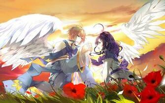 Angel Boy Girl Wallpaper