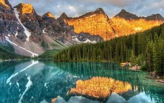 Moraine Banff National Park High Quality And Resolution