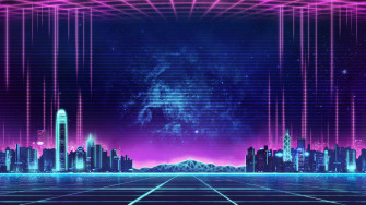 Abstract City Buildings Digital Art 4k Wallpaper