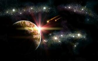 Outer Space Science Fiction Wallpaper