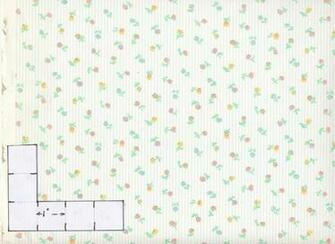 Fantasy 67d87 Minigraphics Dollhouse Wallpaper 1pc