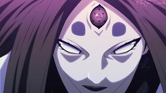 Byakugan And Rinnegan Eyes Anime Girl HD 1080p Wallpaper