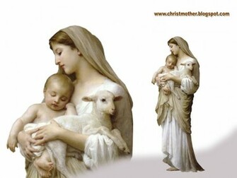 Mothermary Jesus And Mary Wallpaper