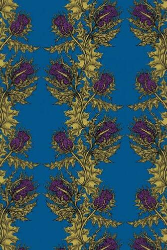 Timorous Beasties Wallcoverings Grand Thistle Vinyl Wallpaper