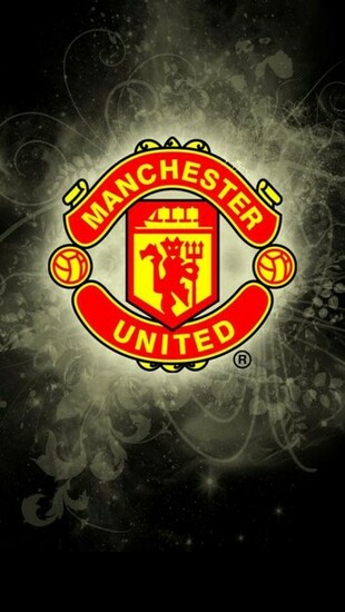 Manchester United Logo iPhone Wallpaper Background And