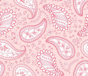 Pink Paisley Background Wallpaper