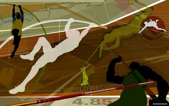 Sport Computer Illustration Vector Background Photo Art Sports