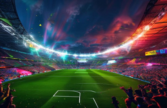 HD Soccer Stadium Wallpaper