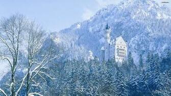 Winter Castle Wallpaper