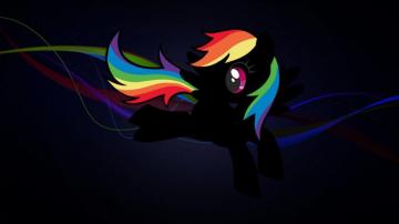Negative Space Dashie Wallpaper By Chromiapegasus
