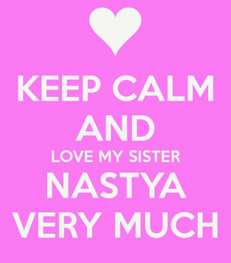 My Sister I Love