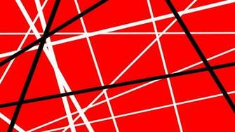 Van Halen Stripes iPhone Wallpaper Red With Black White