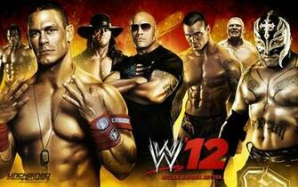 Khanation Wrestling Network W Wallpaper Feat Rock Cena Mysterio