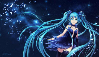 Desktop Hatsune Miku HD Wallpaper