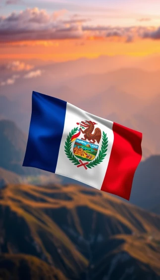 Peru Flag Wallpaper