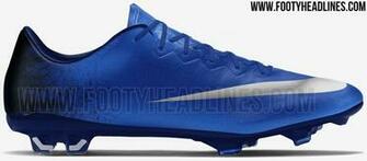 Blue Nike Mercurial Vapor X Cristiano Ronaldo Boots