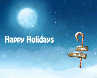 Happy Holidays Wallpaper