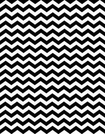 Black And White Chevron Print Background Diy S Wall Art
