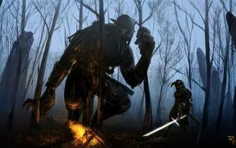 Wallpaper Desktop Background Fantasy Giants