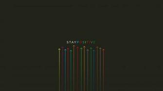 Arrows Words Minimalism Positive Wallpaper