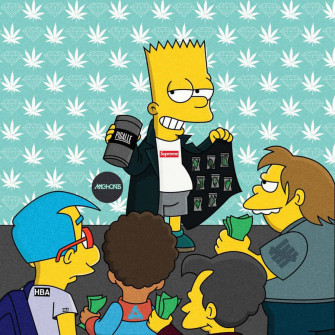 Wallpaper Dope Simpsons