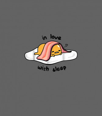 Gudetama In Love With Sleep Christmas Present Birt Digital Art By
