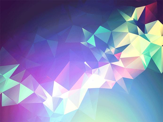 Dribbble Light Leaks Low Poly Polygonal Background Textures By
