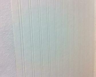 Beadboard Wallpaper On Wall