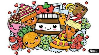 Cute Kawaii Food Wallpaper Image