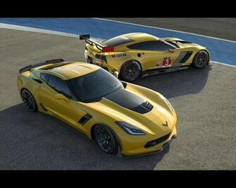Wallpaper Of The Chevrolet Corvette Stingray Zo6 And C7r Click