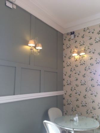 Paneling And Wallpaper