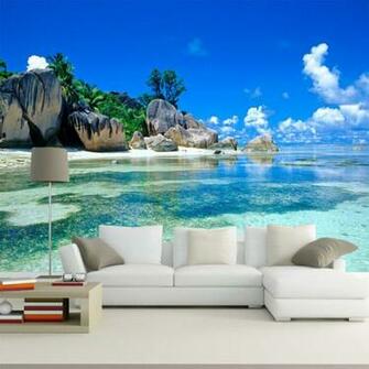 Detail Questions About Custom Mural Wallpaper 3d Ocean